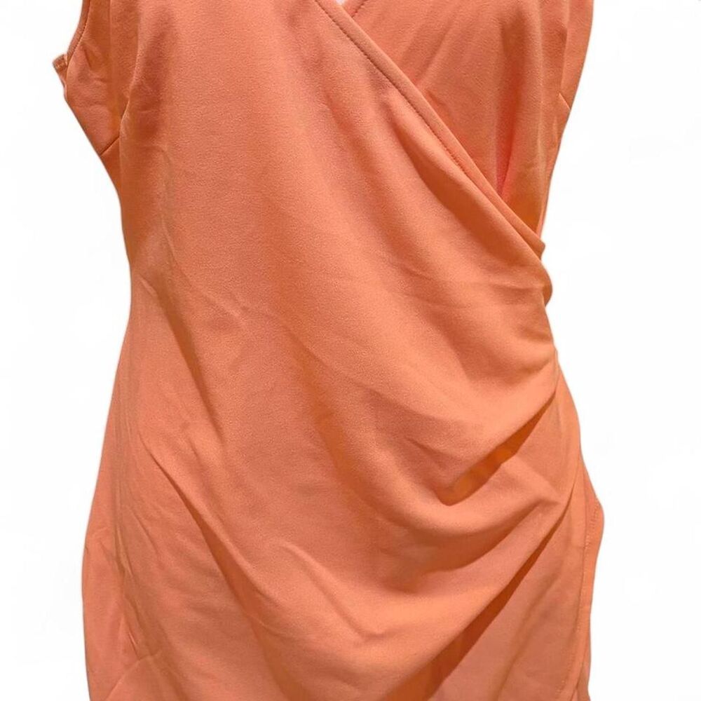 Unbranded Women's Orange and Pink Dress